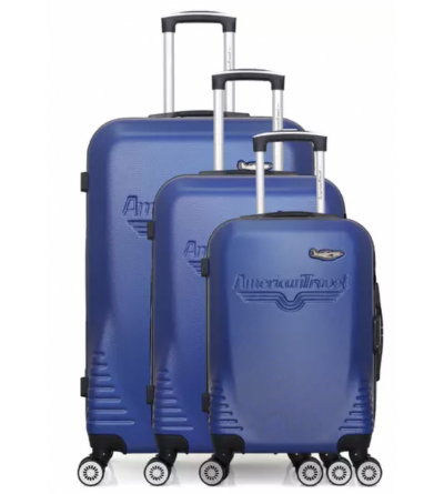 Set de 3 valises-DC-Bleu