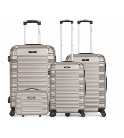 Set de 3 valises + vanity - Lima-C- beige