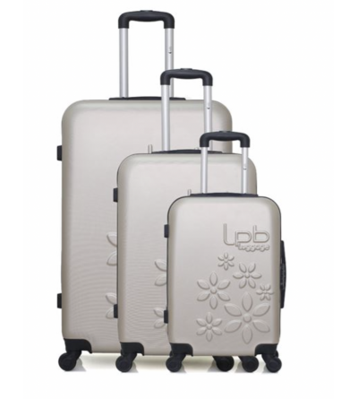 Set de 3 valises  - Eleonor-C- Beige