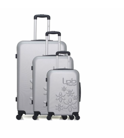 Set de 3 valises - Eleonor-C- Silver